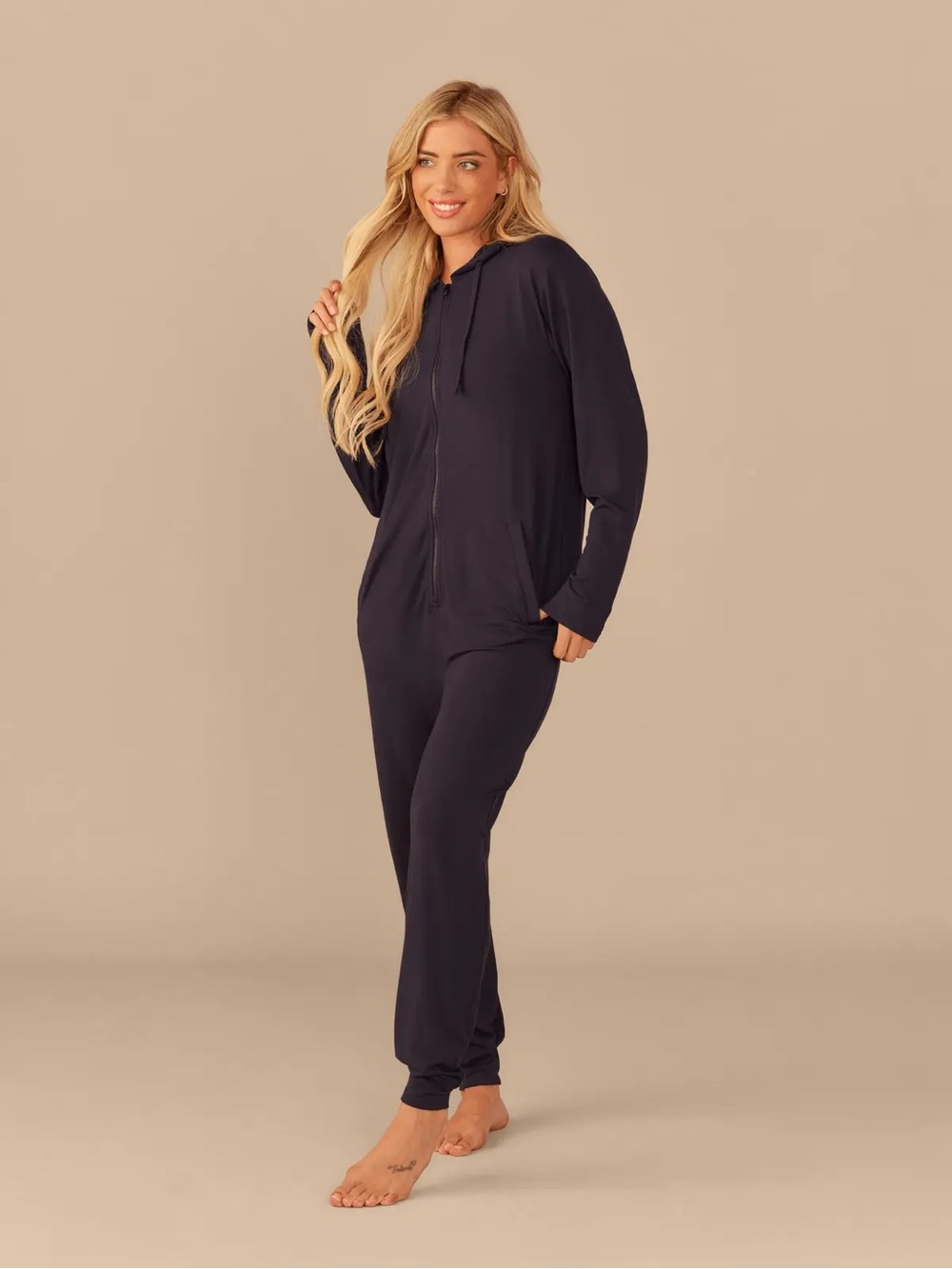 MeUndies Onesie Unisex Dark Sapphire Size S/M